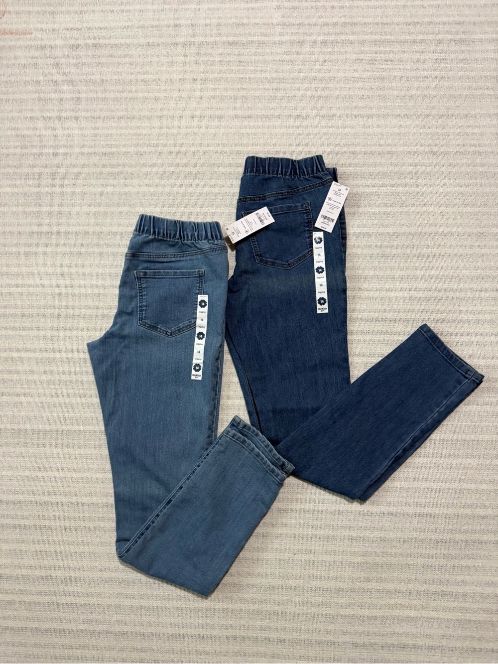 Oshkosh B’Gosh Girl’s Sz 14 Stretch Denim Jegging Jeans / Lot of 2